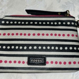 Fossil new with tags wristlet